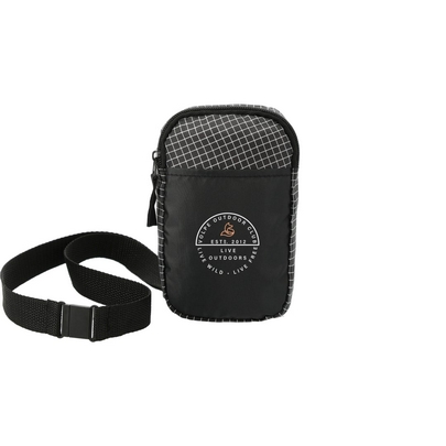  Grid Lanyard Phone Pouch 
