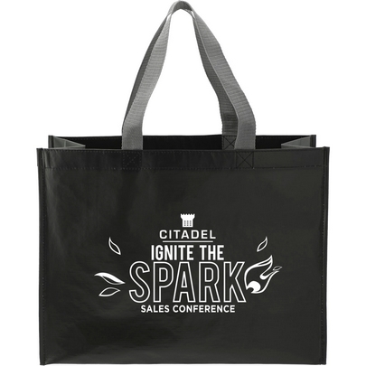  RPET Laminated Matte Shopper Tote 