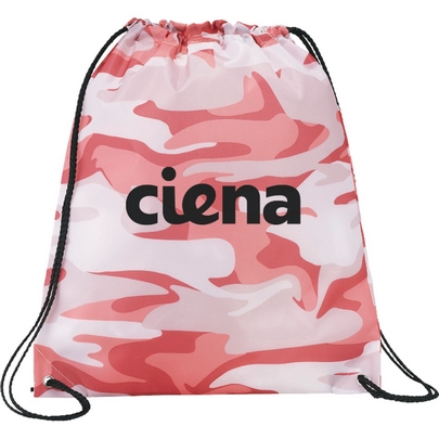  Camo Oriole Drawstring Bag 