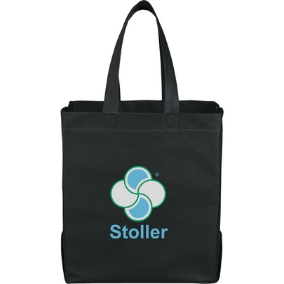  Liberty Heat Seal Non-Woven Grocery Tote 