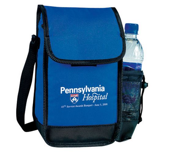 Insulated Lunch Bag With Bottle Holder