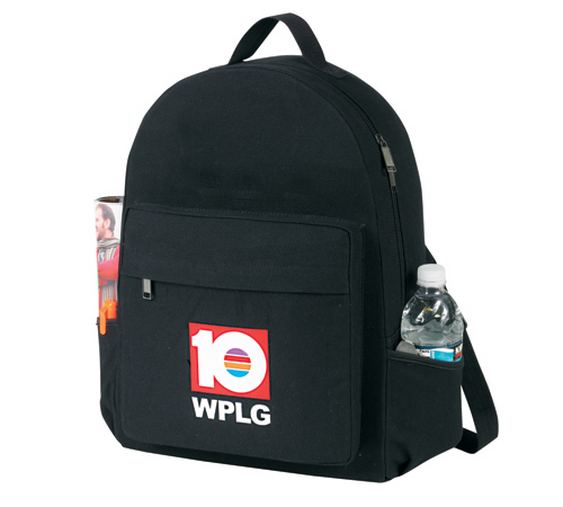  Eco-Green School Canvas Backpack (EF) 