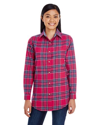 Ladies' Yarn-Dyed Flannel Shirt