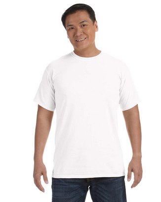  Adult Heavyweight T-Shirt - WHITE - S 