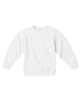  Youth 10 oz. Garment-Dyed Crew Sweatshirt 