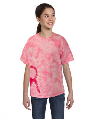  Youth Shapes T-Shirt - PINK RIBBON - XS 