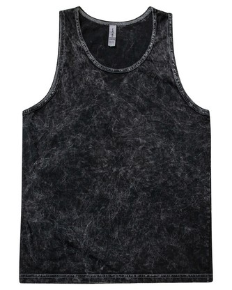 Unisex Mineral Wash Tank - MINERAL BLACK - S