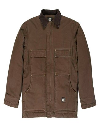  Men's Tall Highland Washed Chore Coat 