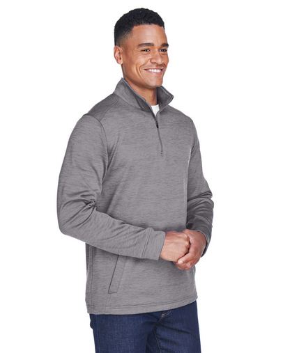  Men's Newbury Mélange Fleece Quarter-Zip 