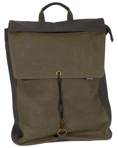 Waxed Cotton Commuter Canvas Backpack