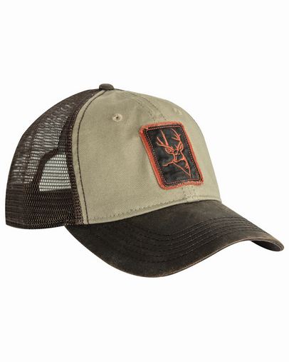  Waxy Cotton Trucker Buck Icon Cap 