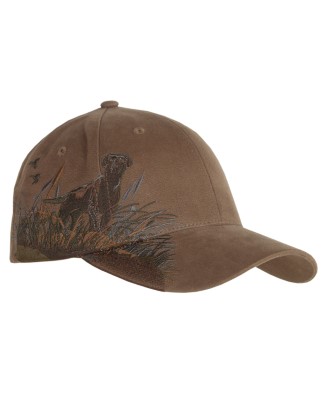  Labrador Structured Mid-Profile Hat - BROWN - OS 