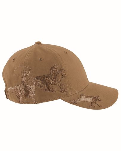 Brushed Cotton Twill Team Roping Cap - WHEAT - OS