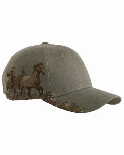 Brushed Cotton Twill Mustang Cap - EARTH - OS