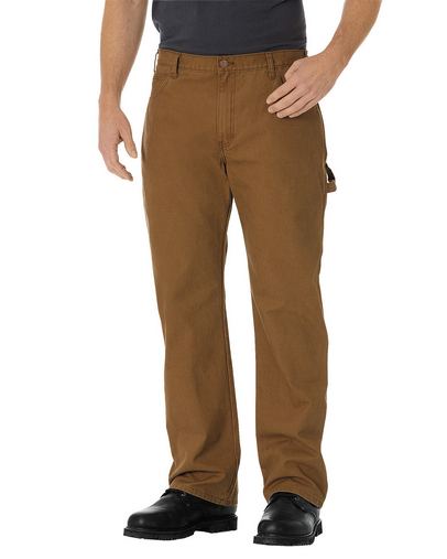  Men's Relaxed Fit Straight-Leg Carpenter Duck Pant - RNS BRWN DCK _30 - 30 