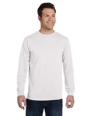  Men's 100% Organic Cotton Classic Long-Sleeve T-Shirt 