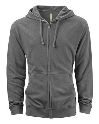  Unisex Hemp Hero Full-Zip hooded Sweatshirt 