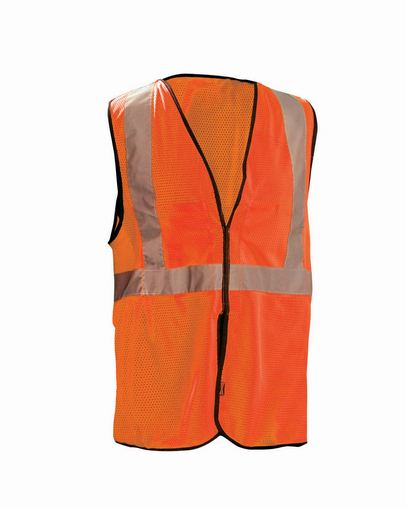 Men's High Visibility Value 5-pt. Break-Away Safety Mesh Vest