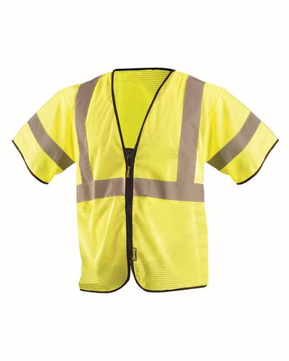 Custom Logo OccuNomix Men's Value Standard Mesh Vest - ECOGCZ3