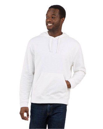 Men's Recrafted Recycled Hooded Fleece - WHITE - XS
