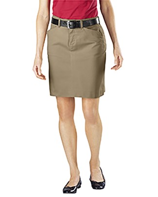 Ladies' Stretch Twill Skirt