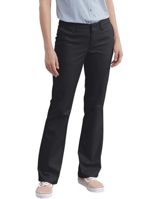 Ladies' Slim Fit Boot Cut Stretch Twill Pant