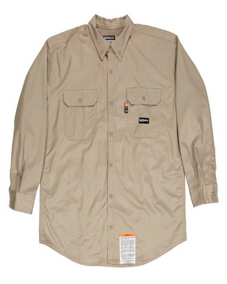 Men's Flame-Resistant Button-Down Work Shirt 