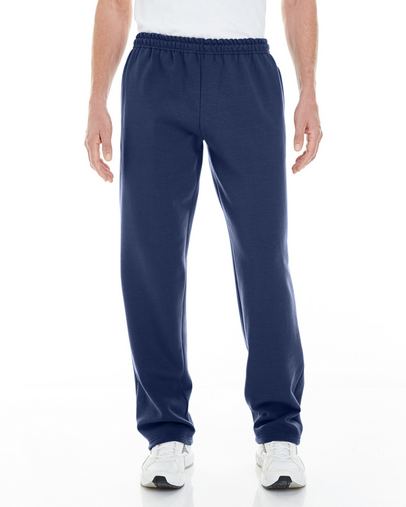  Adult Heavy Blend Open-Bottom Pocket Sweatpant 