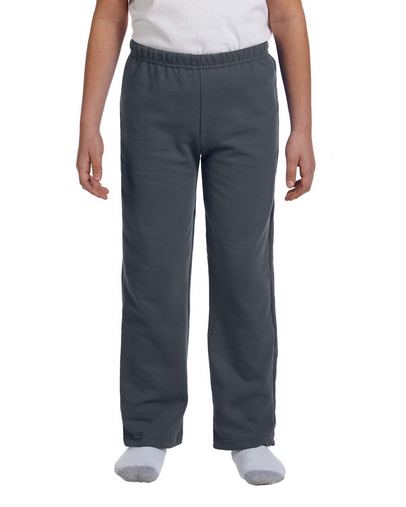  Youth Heavy Blend™ 50/50 Open-Bottom Sweatpants 