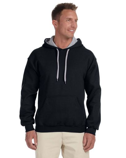 Adult Heavy Blend™ 50/50 Contrast Hooded Sweatshirt