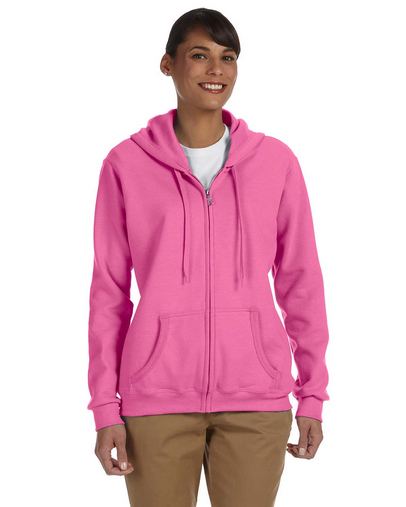  Ladies' Heavy Blend™ 50/50 Full-Zip Hooded Sweatshirt 