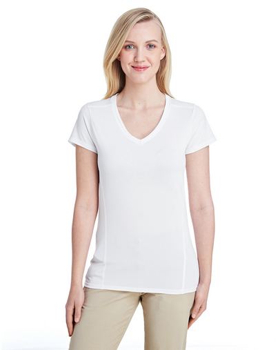  Ladies' Performance® V-Neck Tech T-Shirt 