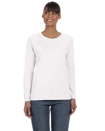 Ladies' Heavy Cotton™ Long-Sleeve T-Shirt