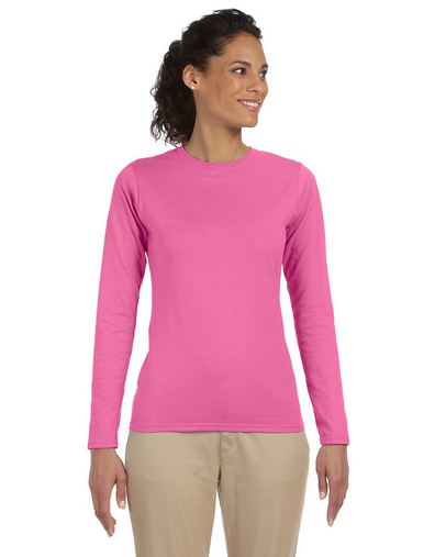  Ladies' Softstyle® Long-Sleeve T-Shirt 