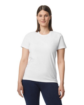 Ladies' Softstyle Midweight Ladies' T-Shirt - WHITE - S