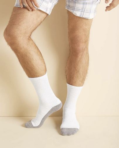  Adult Platinum??? Adult Crew Socks 