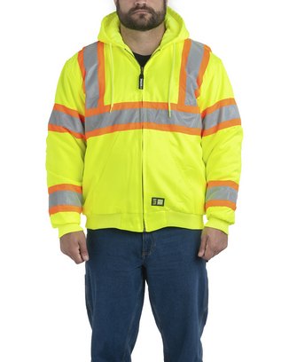  Men's Hi-Vis Class 3 Hooded Active Jacket 