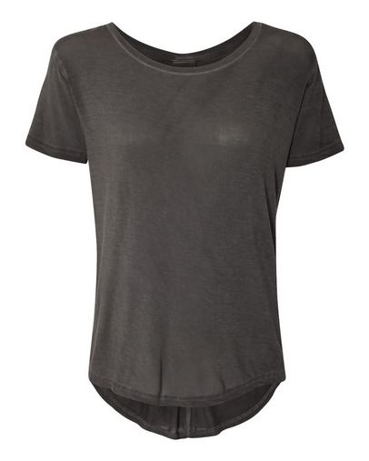 Ladies Oasis Drop Tail T-Shirt