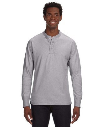 Men's Vintage Brushed Jersey Henley