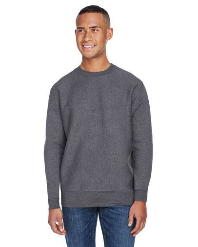  Adult Sport Weave Crew Neck Sweatshirt 