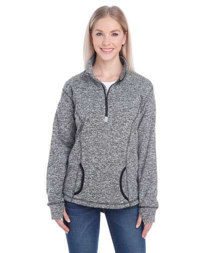  Ladies' Cosmic Fleece Quarter-Zip 