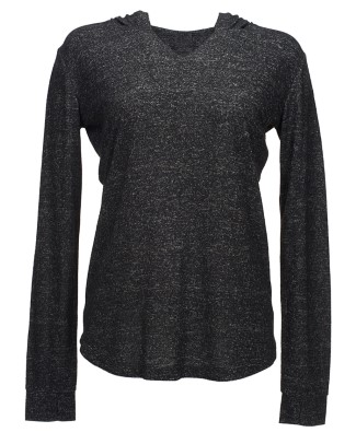 Ladies' Cozy Pullover Hoodie T-Shirt