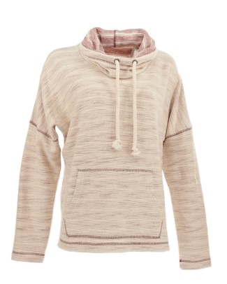 Ladies' Baja Fleece Cowl Neck Hoodie