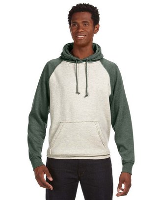  Adult Vintage Heather Pullover Hooded Sweatshirt 