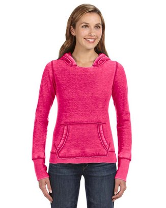  Ladies' Zen Pullover Fleece Hooded Sweatshirt 