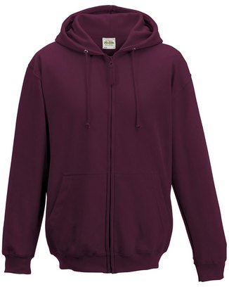 Men's 80/20 Midweight College Full-Zip Hooded Sweatshirt