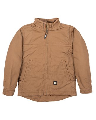 Men's Flagstone Flannel-Lined Duck Jacket