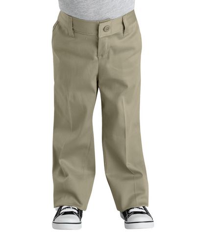 Girl's Classic Fit Straight-Leg Twill Stretch Pant