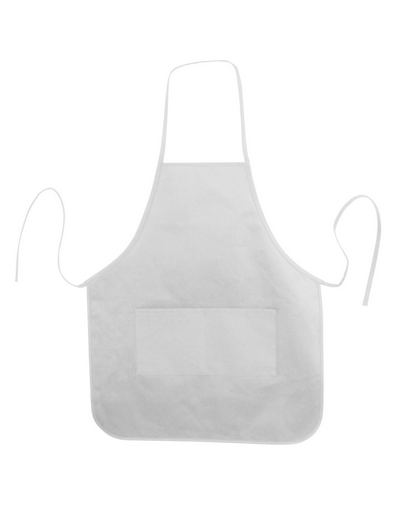 Heather NL2R Long Round Bottom Cotton Twill Apron