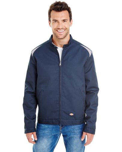  Unisex Industrial Insulated Color Block Shop Jacket 